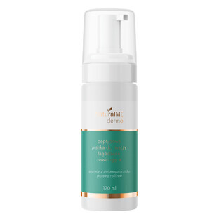 NaturalME Dermo, schiuma peptidica lenitiva e idratante, 170 ml