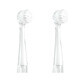 Neno Denti, tips for children's electronic toothbrush, 2 pieces