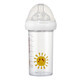 Le Biberon Francais, bottle with teat, tritan, sun, from 6 months, 210 ml