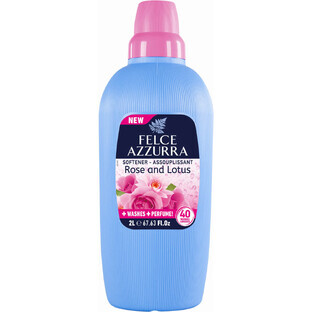 Felce Azzurra rose and lotus flower rinse, 2000 ml