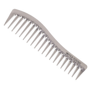 Sora Young Zuri, comb, silver, silver, 1 pc