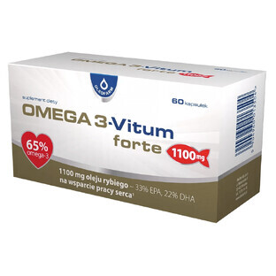 Oleofarm Omega 3-Vitum Forte, 60 capsules