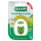 Sunstar Gum Twisted Floss, gewachste Zahnseide, Minze und grüner Tee, 30 m