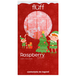 Fluff al lampone, cioccolato da bagno, 160 g