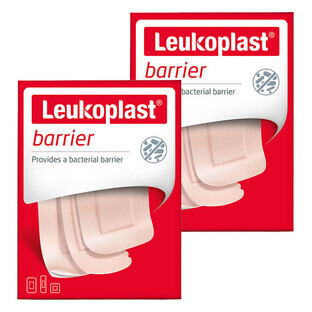 Leukoplast Barriere-Set, Verbandspflaster, 3 Größen, 2 x 20 Stück