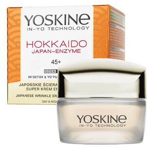 Yoskine Hokkaido Japan-Enzyme 45+, crème super enzymatique, 50 ml