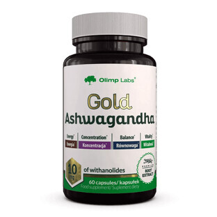 Olimp Gold Ashwagandha, 60 capsule