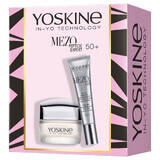 Yoskine Meso Peptide Expert 50+ Set, Gesichtscreme 50 ml + Augen- und Lidcreme 15 ml