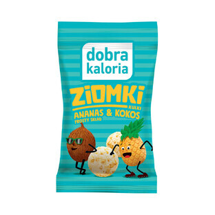 Good Kaloria Ziomki Balls, pineapple and coconut, 24 g