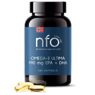 NFO Omega-3 Ultima, 120 Weichkapseln