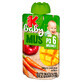 Kubuś Baby Mousse en tube, pomme, carotte, mangue, après 6 mois, 100 g