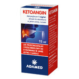 Ketoangin 1 mg/ml, spray oral, solution, 15 ml
