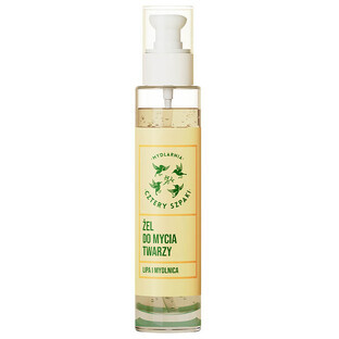 Cztery Szpaki, gel de curățare facială, tei și săpun, 100 ml