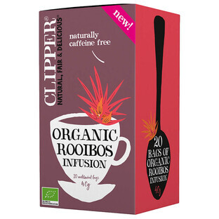 Clipper, Organic rooibos tea, 2 g x 20 sachets