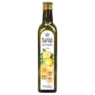 Oleofarm Wereldsiropen Citroen, honing siroop, 250 ml
