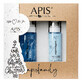 Apis Mont Blanc Set, Mizellenreinigender Gesichtsreinigungsschaum, 150 ml + optimale aktive Feuchtigkeitscreme mit Mineralien aus dem Toten Meer, 50 ml