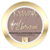 Eveline Cosmetics Feel The Bronze, polvere abbronzante, 01 Milky Way, 4 g