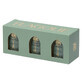 Set Flagolie Celebrate Moments, velas de soja perfumadas, 3 x 70 g