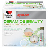 Sistema Doppelherz Ceramide Beauty, gusto mango e frutto della passione, 25 ml x 30 fiale