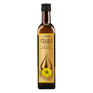 Goldfarmex Golden Oils Ulei de rapiță, presat la rece, nerafinat, 500 ml