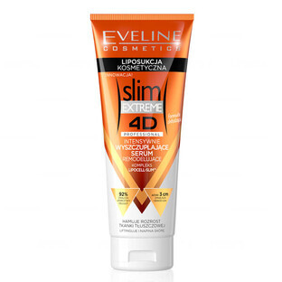 Eveline Cosmetics Slim Extreme 4D, suero remodelante reductor intensivo, 250 ml