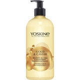 Yoskine Body Gold & Caviar Körperlotion mit biomimetischen Ceramiden, 400 ml