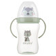 AKUKU Soft-Mouth-Flasche, Waschbär, ab 6 Monaten, 240 ml