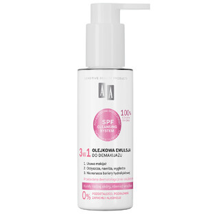 AA Pure Derma 3-in-1 oil-based cleansing emulsion, 150 ml