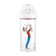 Le Biberon Francais, biberon con tettarella, tritan, papà, da 6 mesi, 360 ml