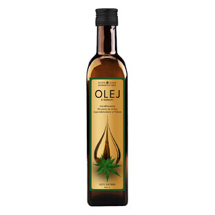Goldfarmex Golden Oils Olio di canapa, spremuto a freddo, non raffinato, 250 ml