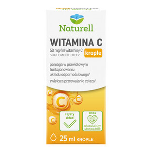 Naturell Vitamina C en gotas, a partir de 3 años, 25 ml