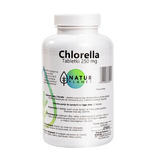 Natur Planet Chlorella, 500 Tabletten