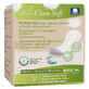Silver Care Serviettes hygiéniques souples, ultra-minces, de forme anatomique, 24 pièces