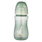 Canpol Babies EasyStart, biberon anti-colique à large ouverture, Goose, à partir de 3 mois, 240 ml