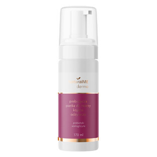 NaturalME Dermo, prebiotisch, verzachtend en voedend schuim, 170 ml