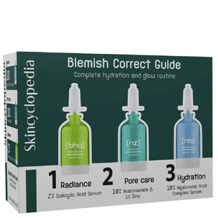 Skincyclopedia Blemish Correct Guide, smetbehandeling, 3 x 15 ml
