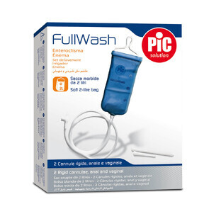 Pic Solution FullWash, set de accesorii pentru clisme, 3 piese