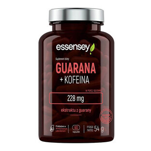 Essensey Guaranà + Caffeina, 90 capsule