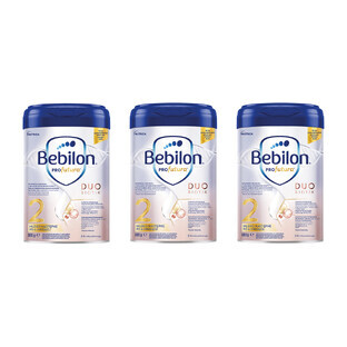 Bebilon Profutura Duo Biotik 2, lait de suite, après 6 mois, 3 x 800 g