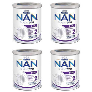 Nestle NAN Expertpro HA 2, opvolgmelk voor zuigelingen na 6 maanden, 4 x 800 g