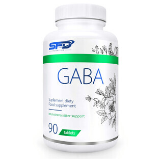 SFD GABA, gamma aminobutyric acid, 90 tablets