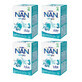 Set Nestlé NAN Optipro 3, lait modifié Junior pour enfants de plus de 1 an, 4 x 650 g