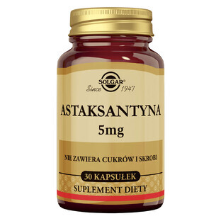 Solgar Astaxanthine, 30 capsules