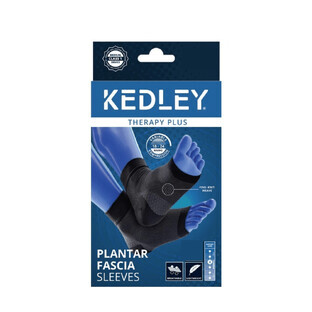 Bandage gegen Plantarfasziitis, Größe XL, 2 Stück, Kedley