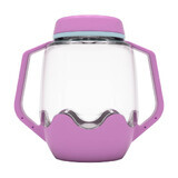 Jar for sensory play, +18 months, Purple, Glo Pals