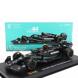 Mercedes-AMG F1 W14 E Performance W14 E Performance con casco de Lewis Hamilton, 14 años +, 1:43, Bburago