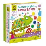 Creative fingerprint painting set, +2 years, Ludattica