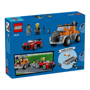 Furgone e auto sportiva per il traino della città, Lego