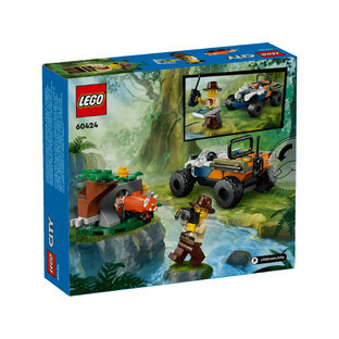 Esploratore della giungla su ATV sulle tracce di una città di panda rossi, 6+ anni, 60424, Lego