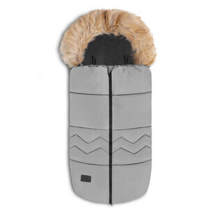 Sacco invernale universale per passeggino Frode, Grey Dove, Lionelo